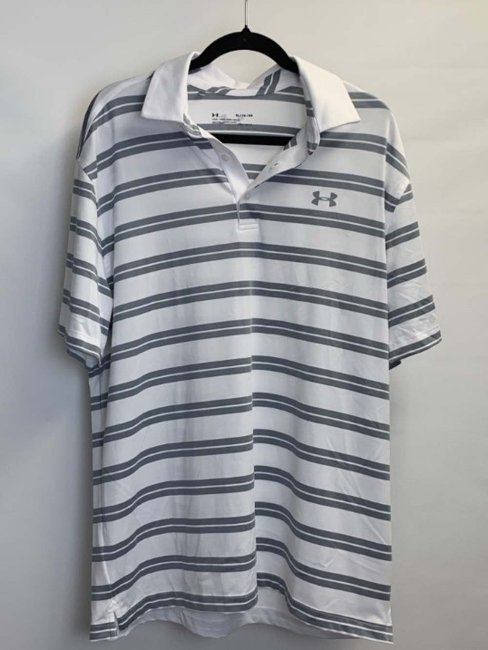 Under Armour Men’s Striped Polo Shirt Men’s Size XL